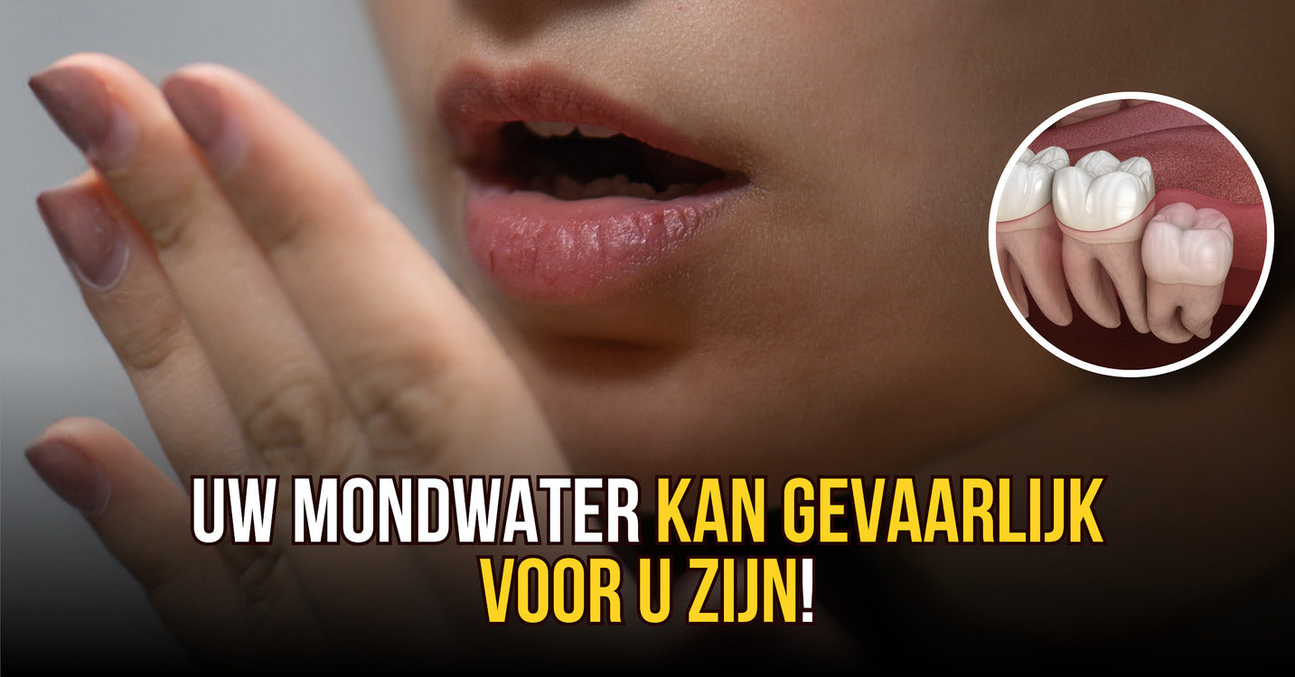 4 Redenen waarom uw mondwater gevaarlijk voor u kan zijn