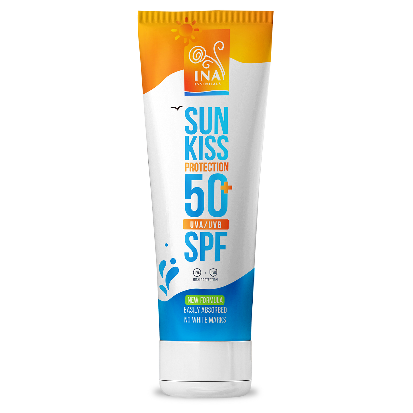 Natuurlijke Zonnebrandcrème voor Gezicht en Lichaam SPF 50+ met Biologische Zilverspar