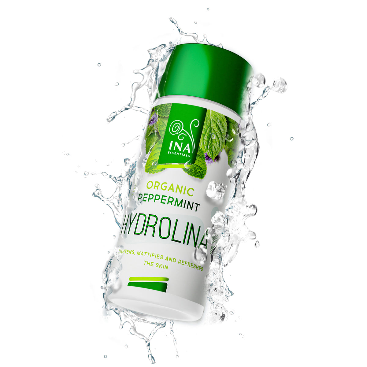 Biologisch pepermuntwater - Hydrolina voor versteviging en mattering van de huid (150 ml)