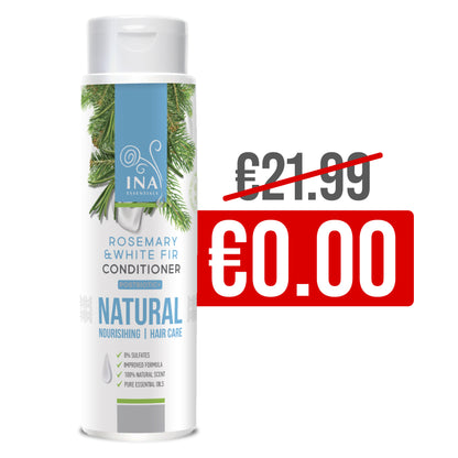*LIQUIDATION* Après-Shampoing Naturel pour Soins Intensifs au Romarin et Épinette Blanche (250ml))
