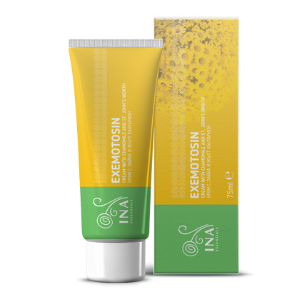 Crème voor psoriasis, eczeem en geïrriteerde huid - met Sint-Janskruid, Kamille en Propolis
