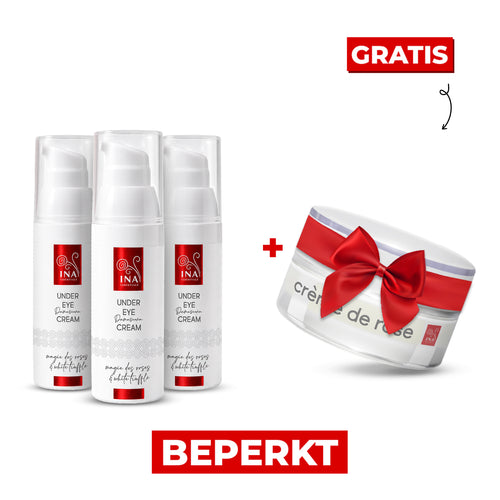 Koop 3 Anti-Aging Oogcrèmes, Krijg 1 Hydraterende Dagcrème Gratis