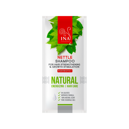 Shampooing naturel à l'ortie contre la chute des cheveux (200 ml) - à l'extrait d'ortie sauvage 