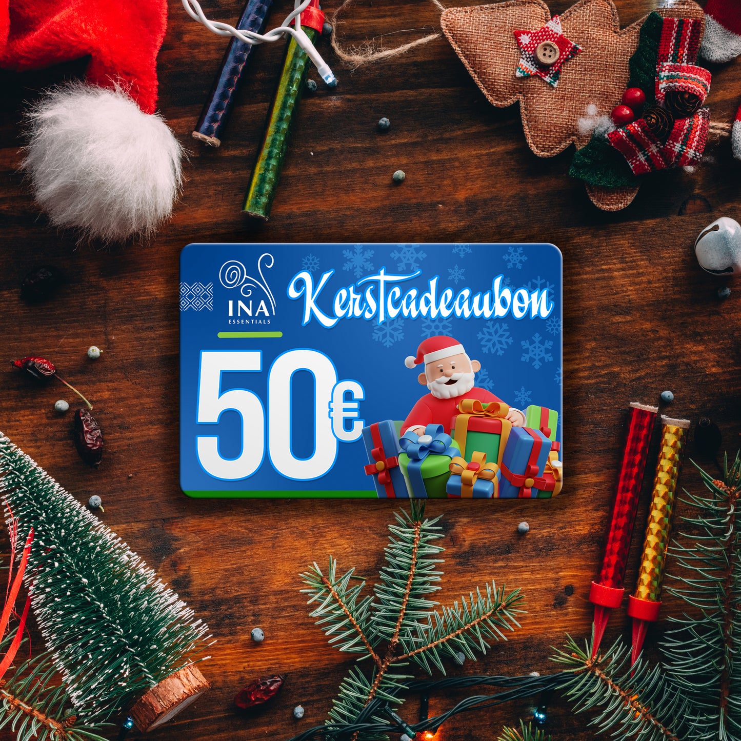 Koop een kerstbon ter waarde van €50, betaal €40 - Digitale bon
