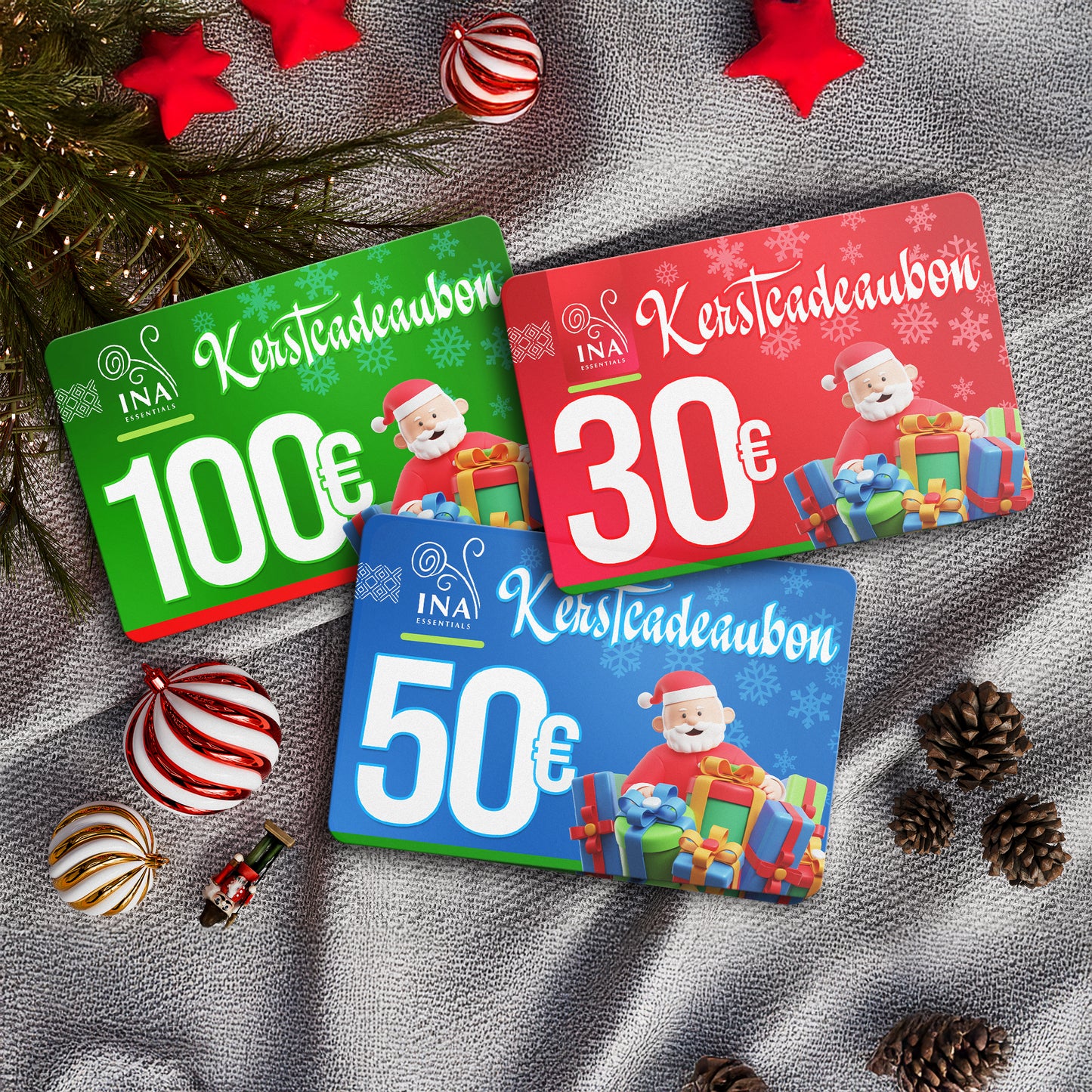 Koop een kerstbon ter waarde van €30, betaal €25 - Digitale bon