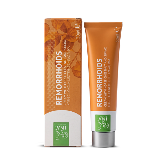 Remorrhoids - crème voor Spataderen en Aambeien - sterk verrijkt met Rookboom en Paardenkastanje